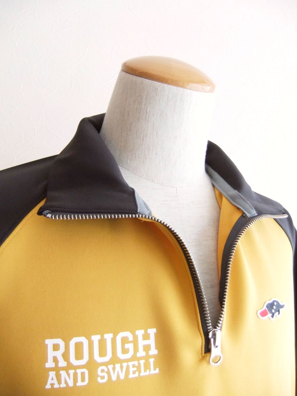 SAN DIEGO ZIP SWEAT  ロゴ入りハーフ ZIP スウェットシャツ   RSM-24208