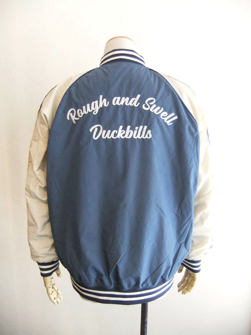 ORIENTAL DENVER  ジップアップブルゾン  (ブルーグレー)  RSM-25251