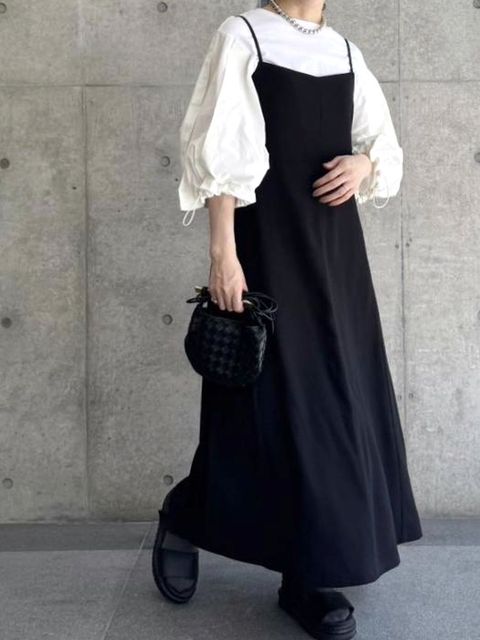 ロングワンピース リネンワンピース トランジット （TRANSIT 
