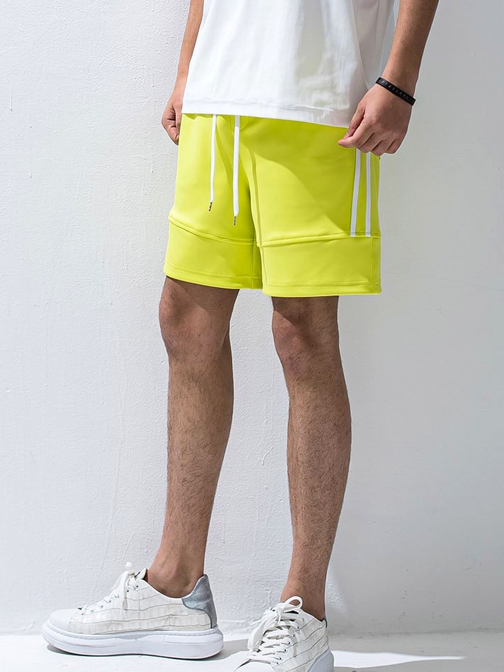 TYLER LINE SHORTS  ライン ナイロン ハーフパンツ