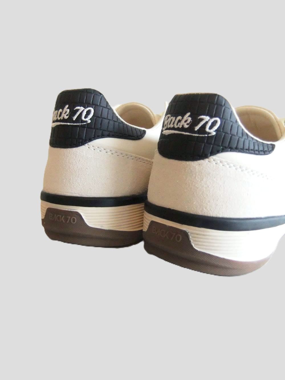 【BACK70】 FIRE BALL SPONGY NYLON BUTTER 70  （ホワイト） ファイヤーボール ナイロン スニーカー