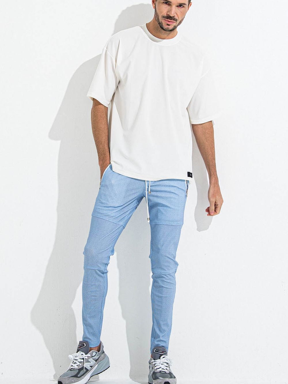 OX JERSEY OVER TEE  (ホワイト)   オックス ジャージー オーバーTシャツ