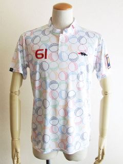 COLOR BALL ROUGH-NECK   カラーボール柄 半袖ポロ  RSM-22013