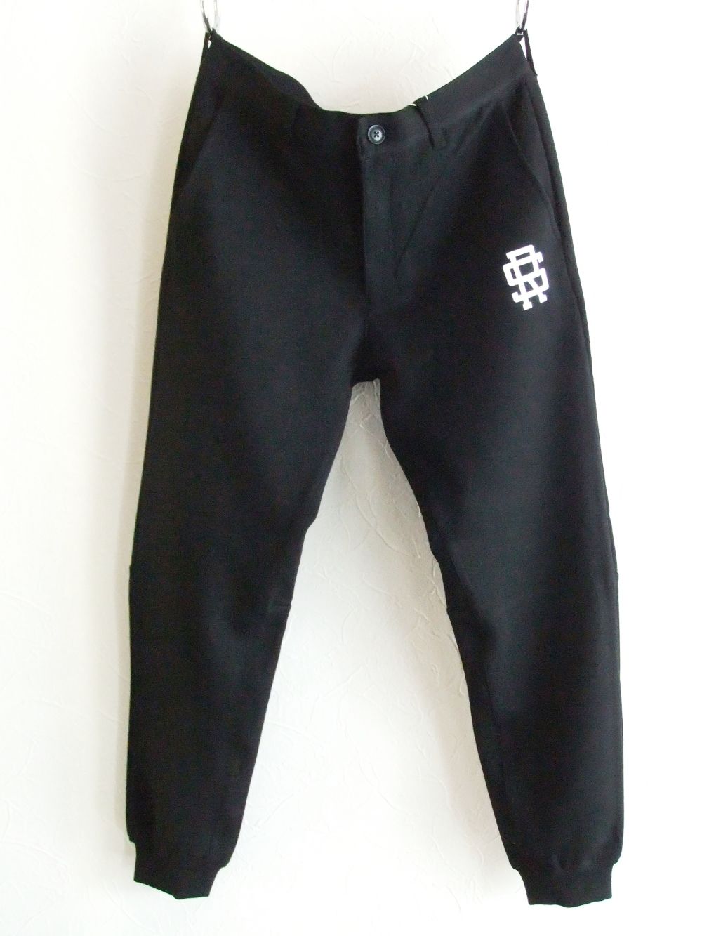 CALF PANTS ( ブラック )  ジャージー リブパンツ   RSM-21261