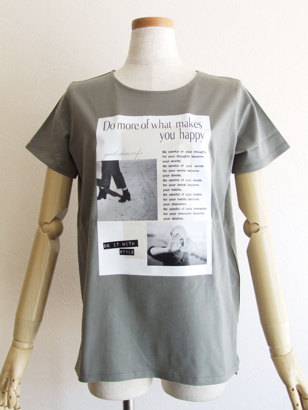 フロント 転写プリント Tシャツ  ST-78267