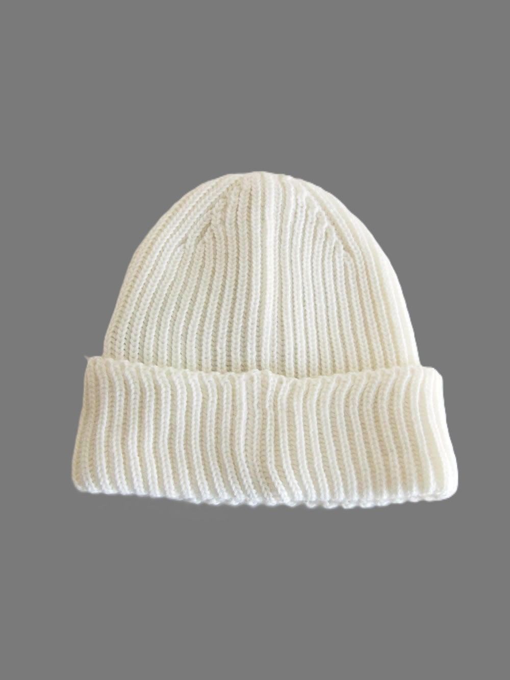 EXTRAFINE MERINO WOOL GOGGLE BEANIE ゴーグル ニット帽 ( ホワイト )