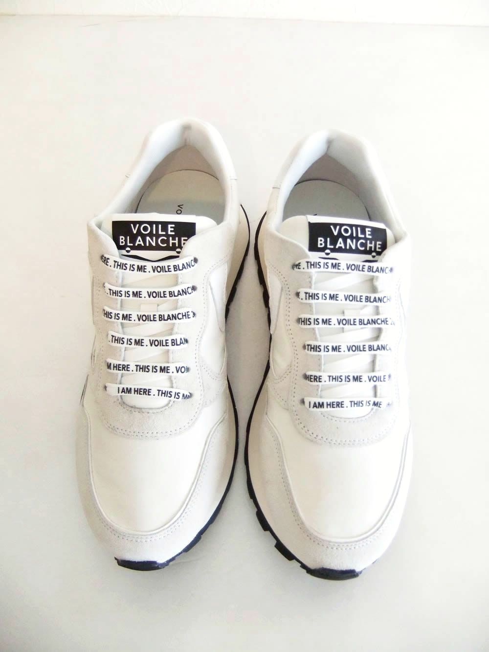 PARIS STUDS   (ホワイト)  レザー × スエード  スニーカー