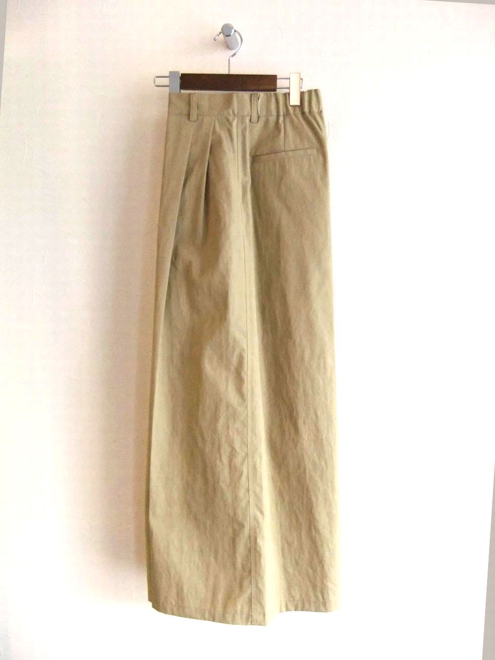 2タック入り ワイド パンツ   616631