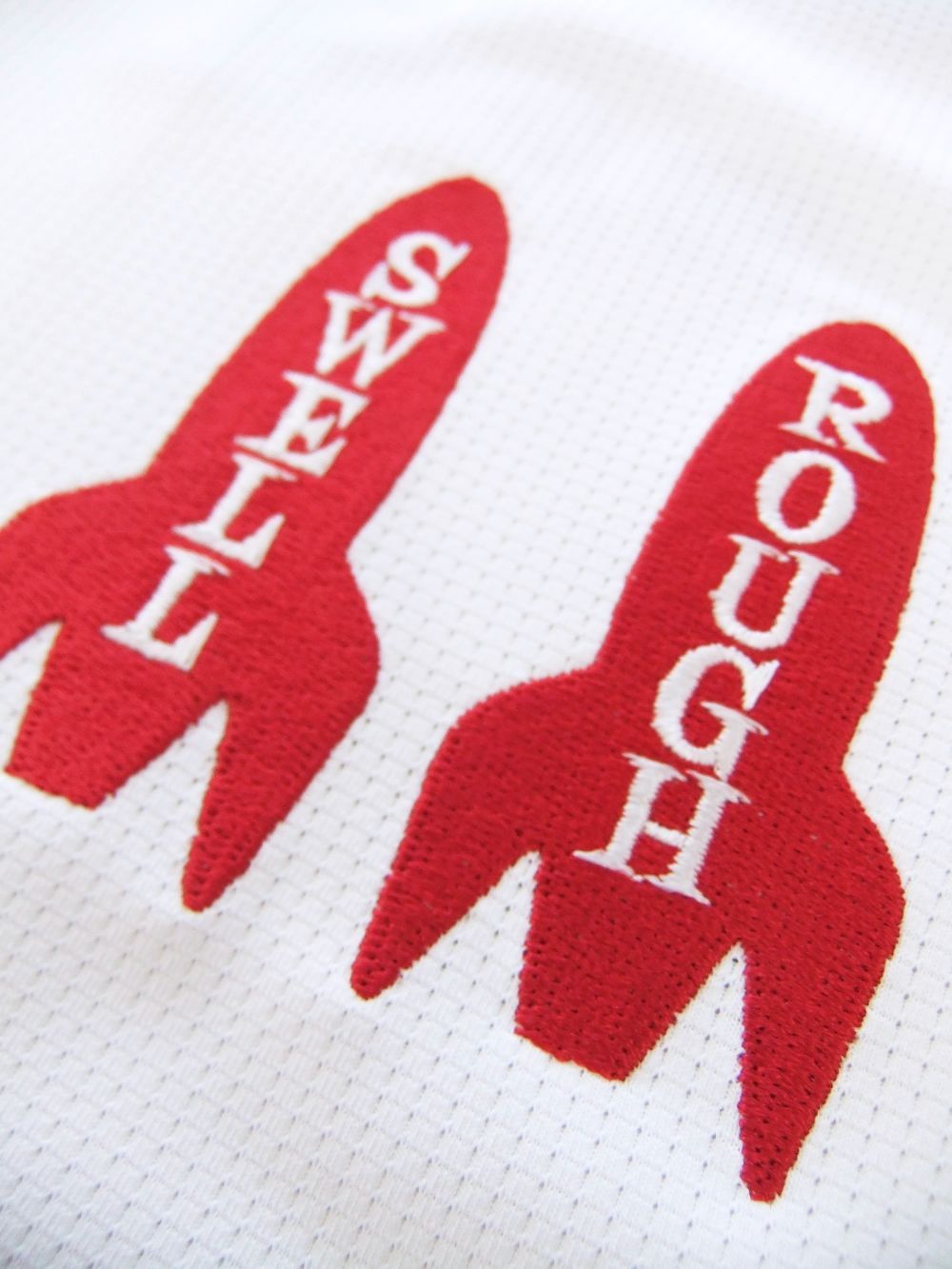 【LADIES】 GALAXY MOCK W.  (ホワイト) ロゴ モックネック   RSL-22012