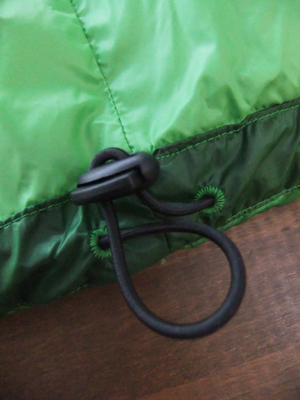 D.D. SHELL DOWN JACKET  (グリーン) ナイロン ジップアップ ブルゾン