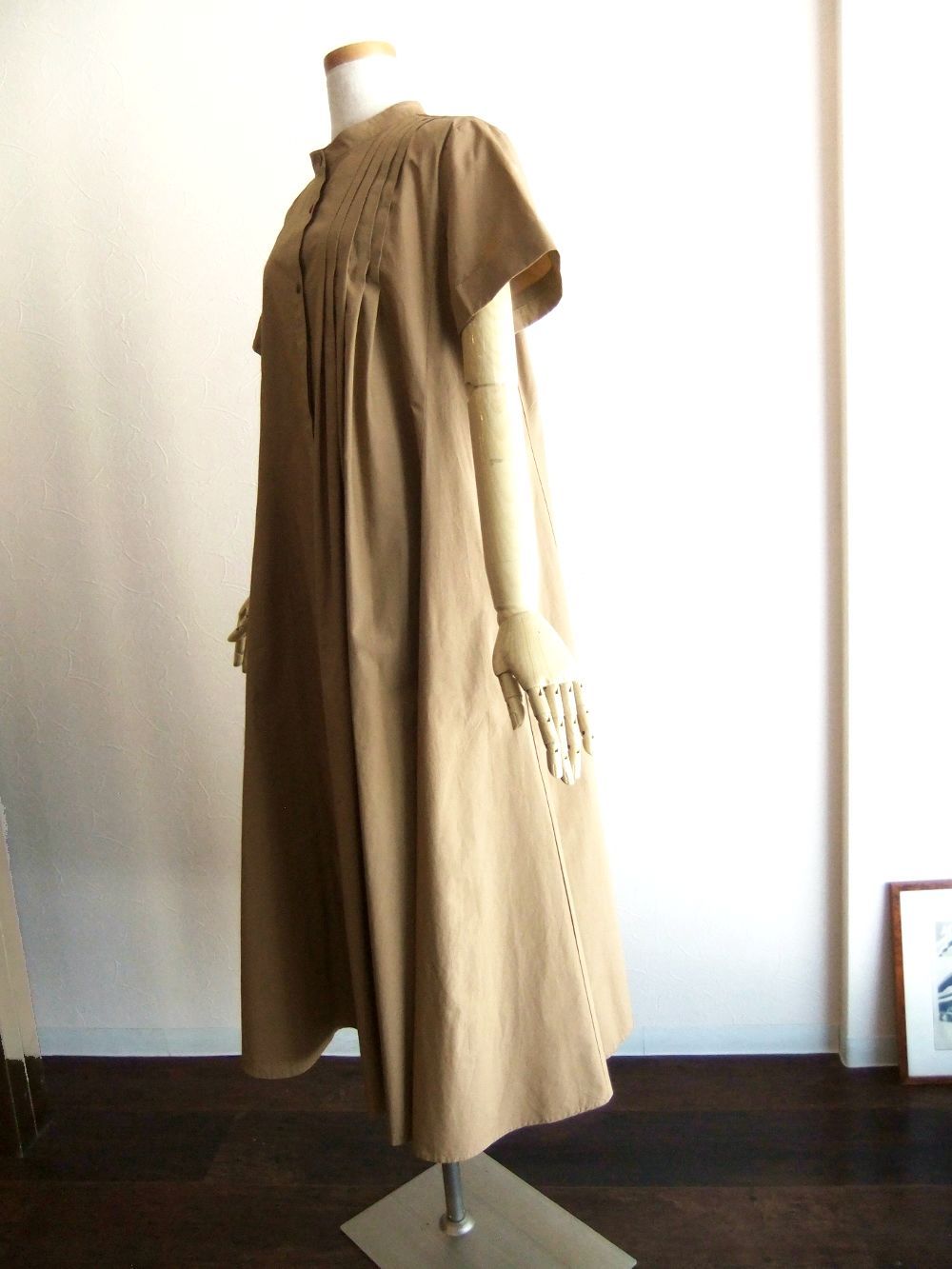 Asymmetry Tuck Onepiece  アシメトリー タック ワンピース  525103