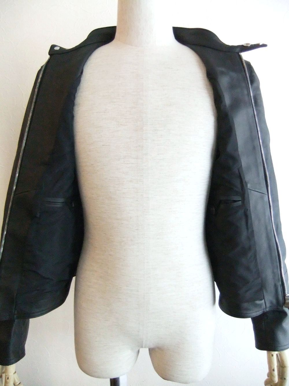 H UOMO SP CALF   カーフスキン シングルライダース