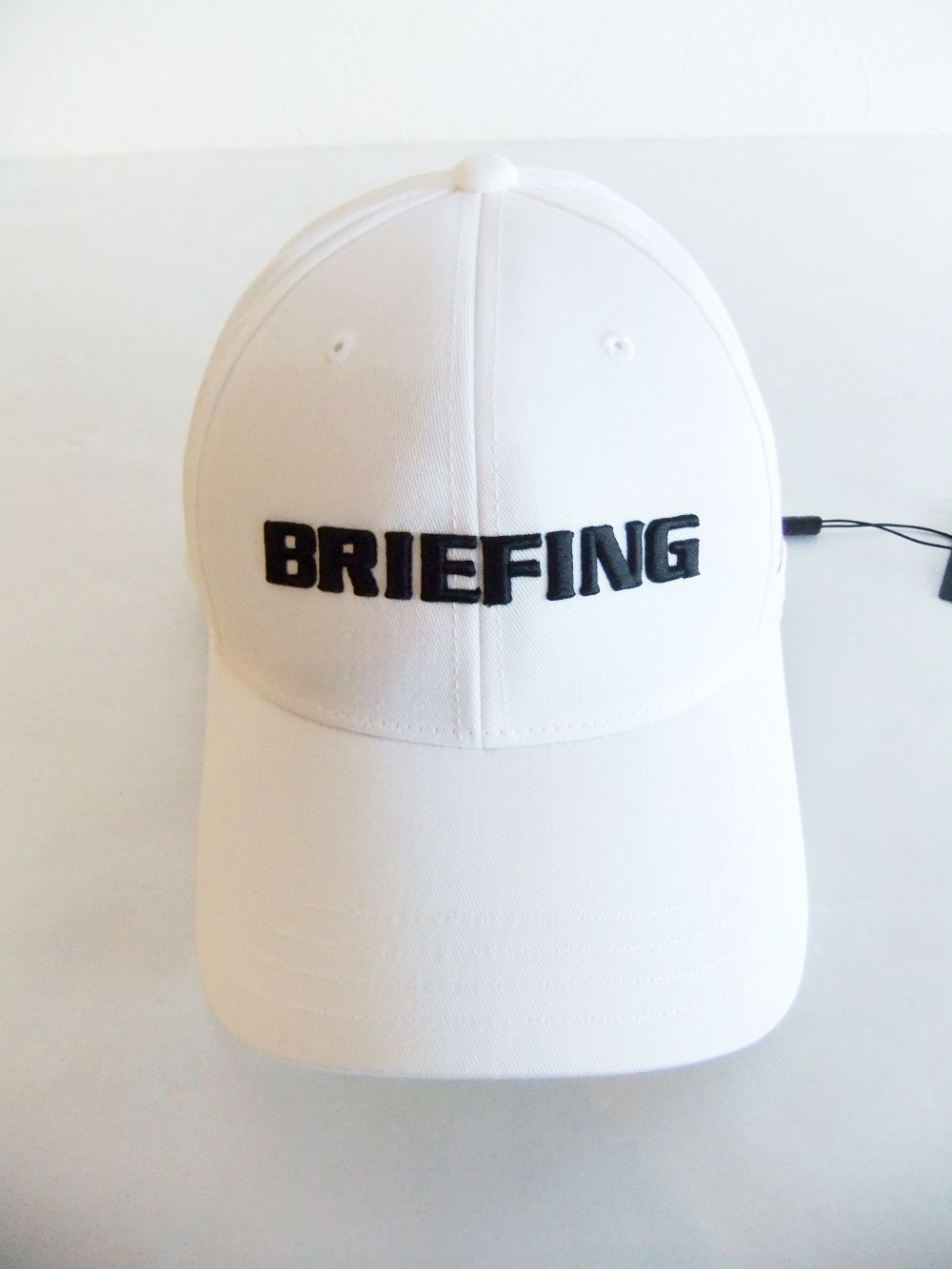 MENS BASIC CAP（ホワイト） ロゴ キャップ