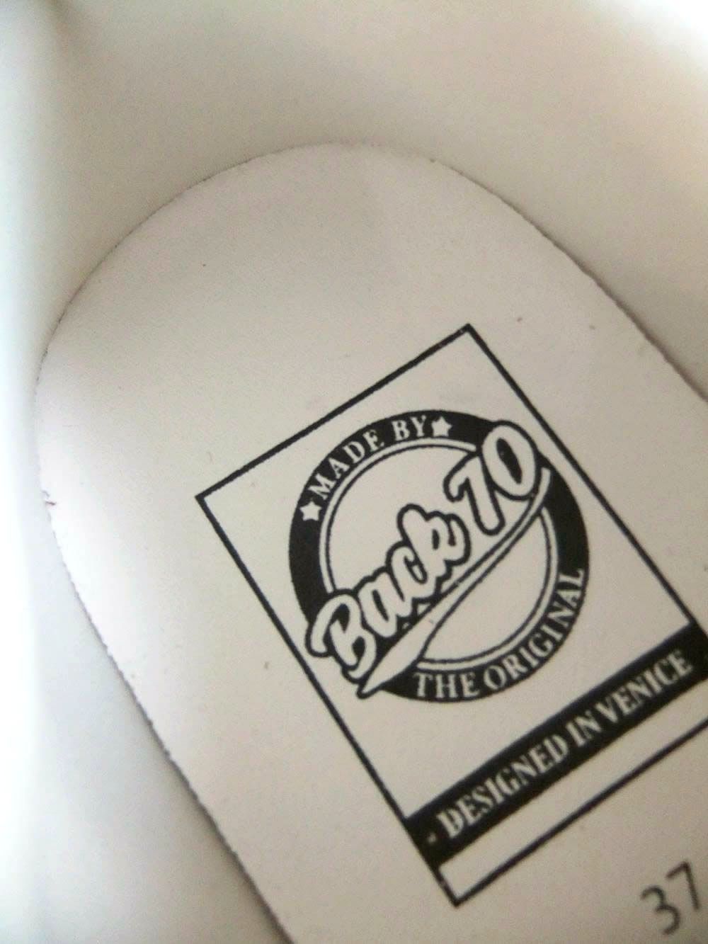 【BACK70】 FIRE BALL SPONGY NYLON BUTTER 70  （ホワイト） ファイヤーボール ナイロン スニーカー