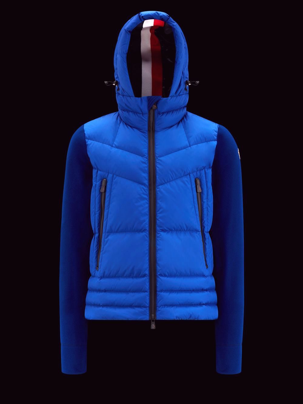 MONCLER - GRENOBLE ZIP CARDIGAN ストレッチフリース ハイブリッド ダウン | 4.444glad