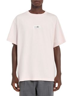 《MM➅》 Maison Margiela 6 LOGO TAG T-SHIRT   ナンバリング Tシャツ