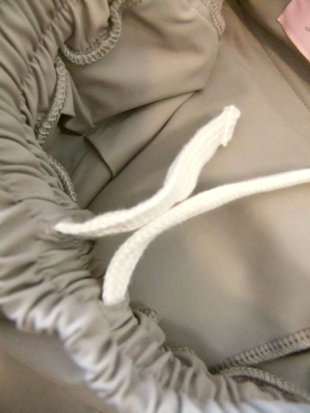 PANTS OVER PINCES COLD  (ベージュ) ナイロン ストレッチ パンツ