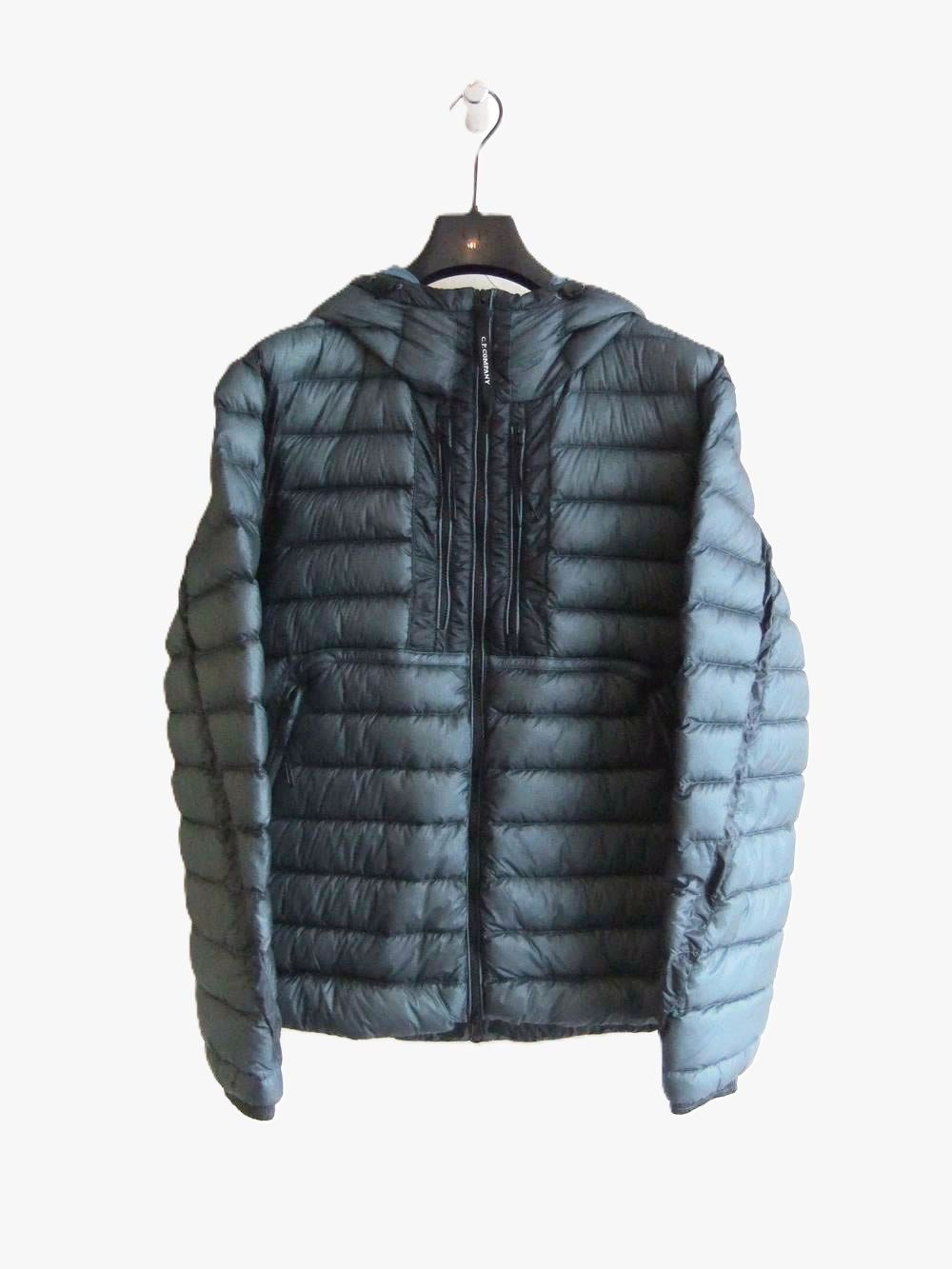 D.D. SHELL GOGGLE CHEST POCKET JACKET   ナイロン ジップアップ ダウン ブルゾン