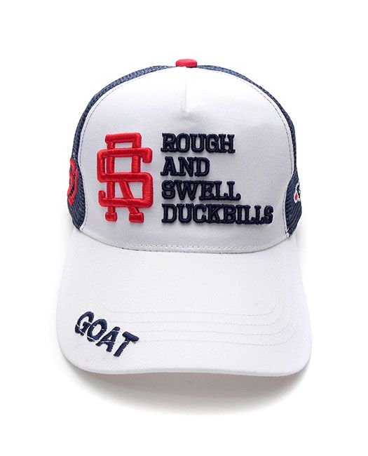 TOUR MESH CAP ( ホワイト ) ロゴ入りキャップ RSA-21007
