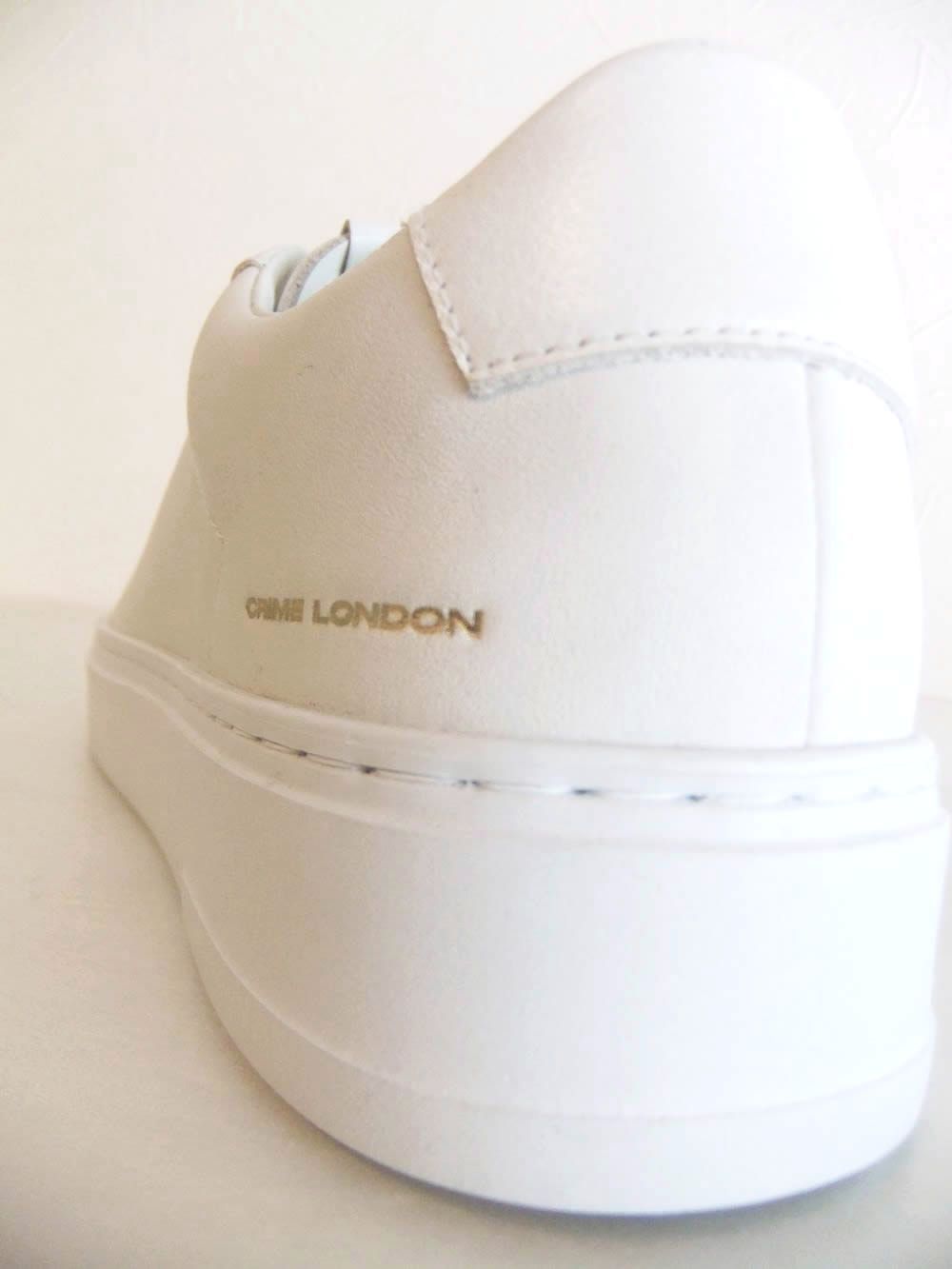 【MENS】   RAW CUT (ホワイト)   レザースニーカー