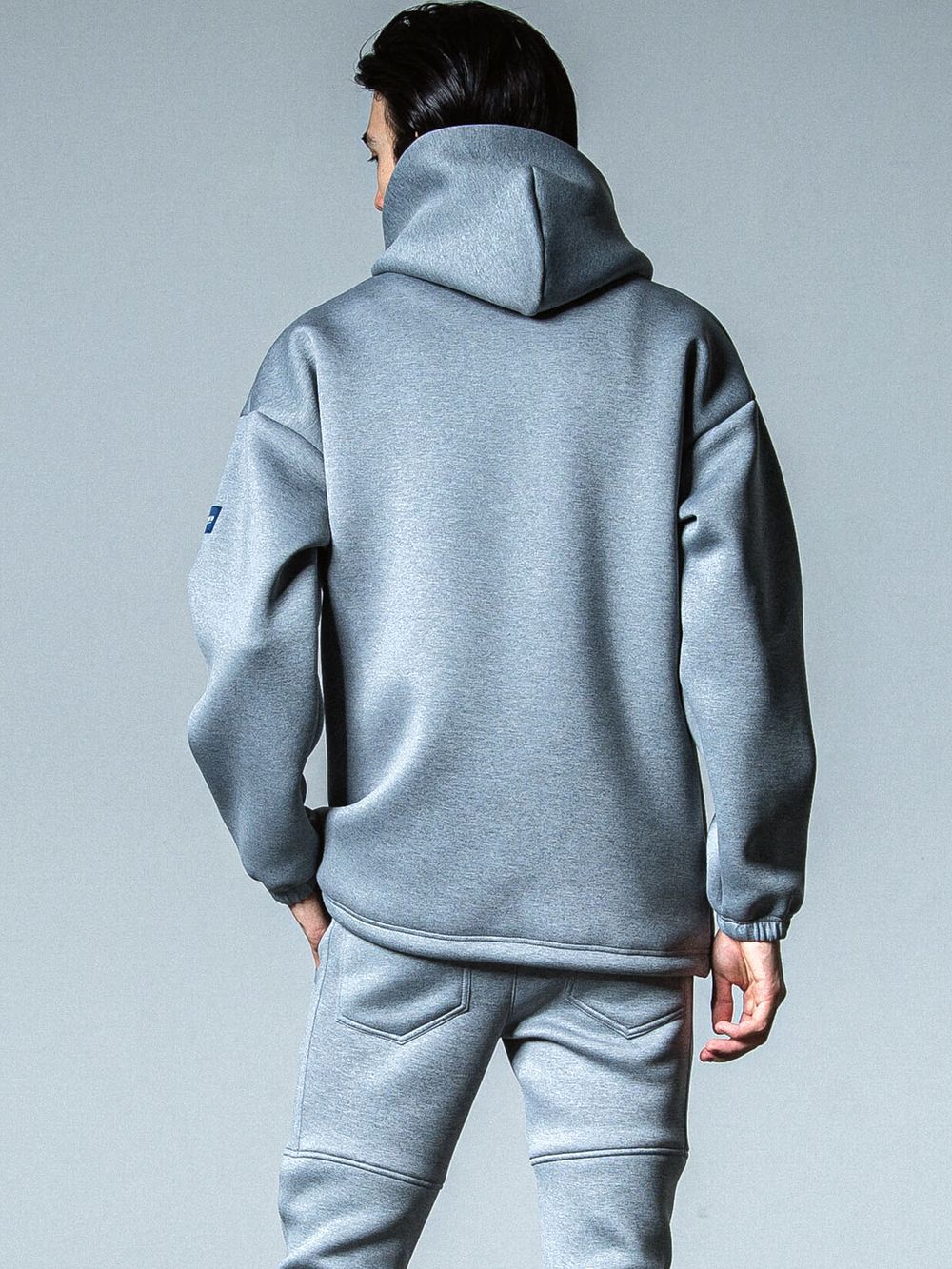 CARDBOARD HOODIE  (グレー)  ダンボールニット パーカー