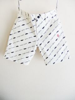 KAHALA SHORTS (ホワイト)   ストレッチ プリント ハーフパンツ   RSM-23068