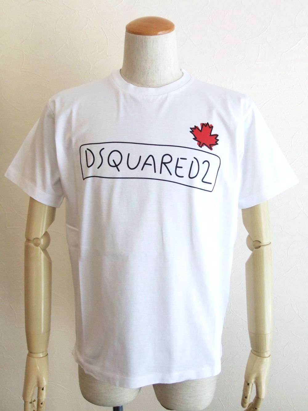 ☆DSQUARED2 ディースクエアード ロゴ プリント Tシャツ/メンズ/S