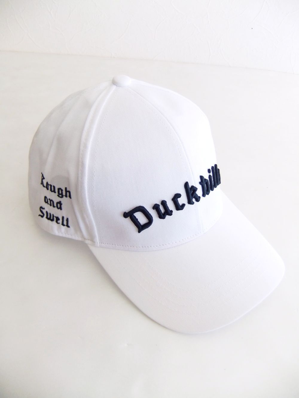 DUCKBILLS TOUR CAP   ( ホワイト )  ロゴ入りキャップ  RSA-22005