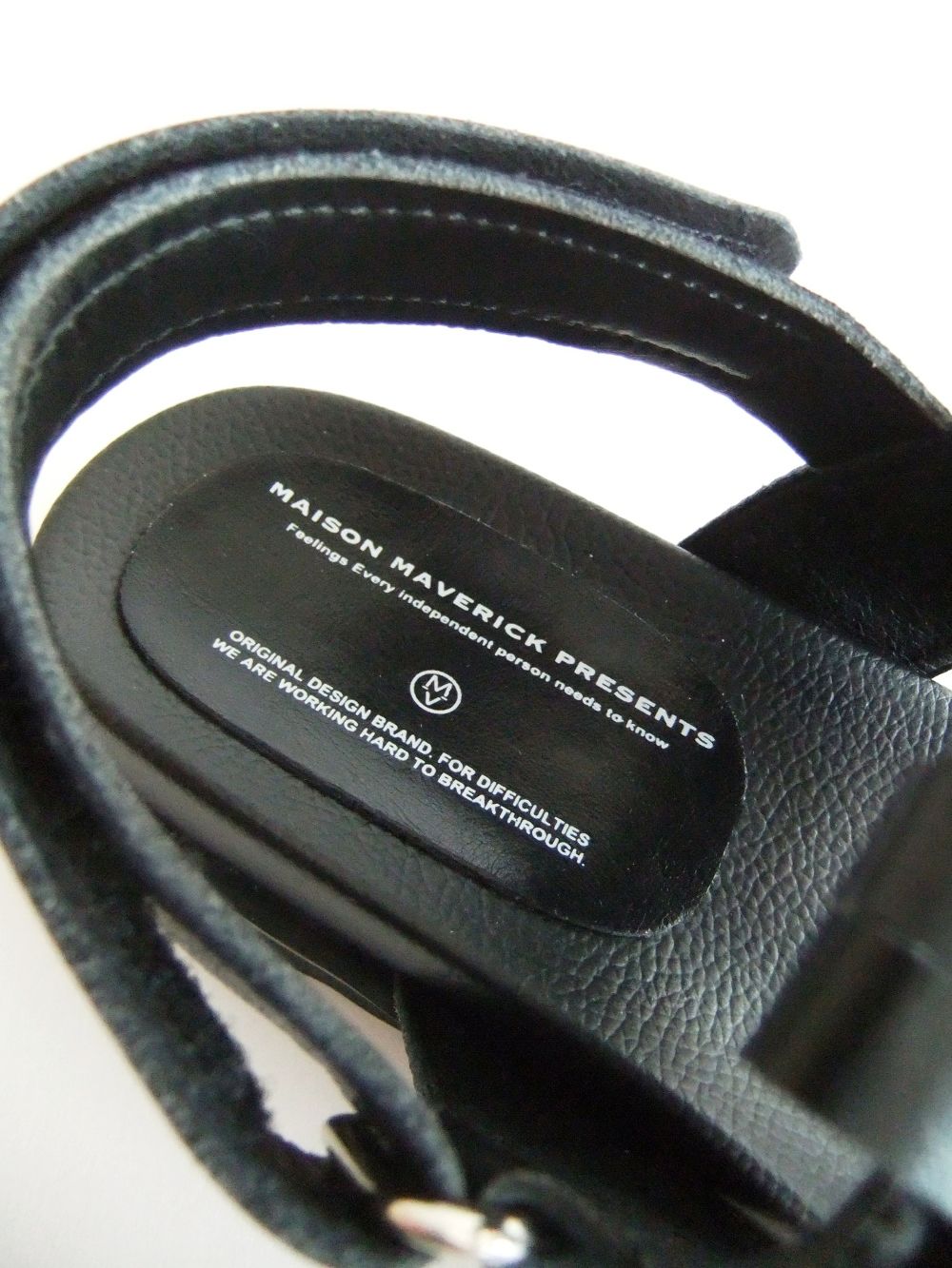 TASSEL & FRINGE SANDALS  コンフォートサンダル  (ブラック)  MS2001