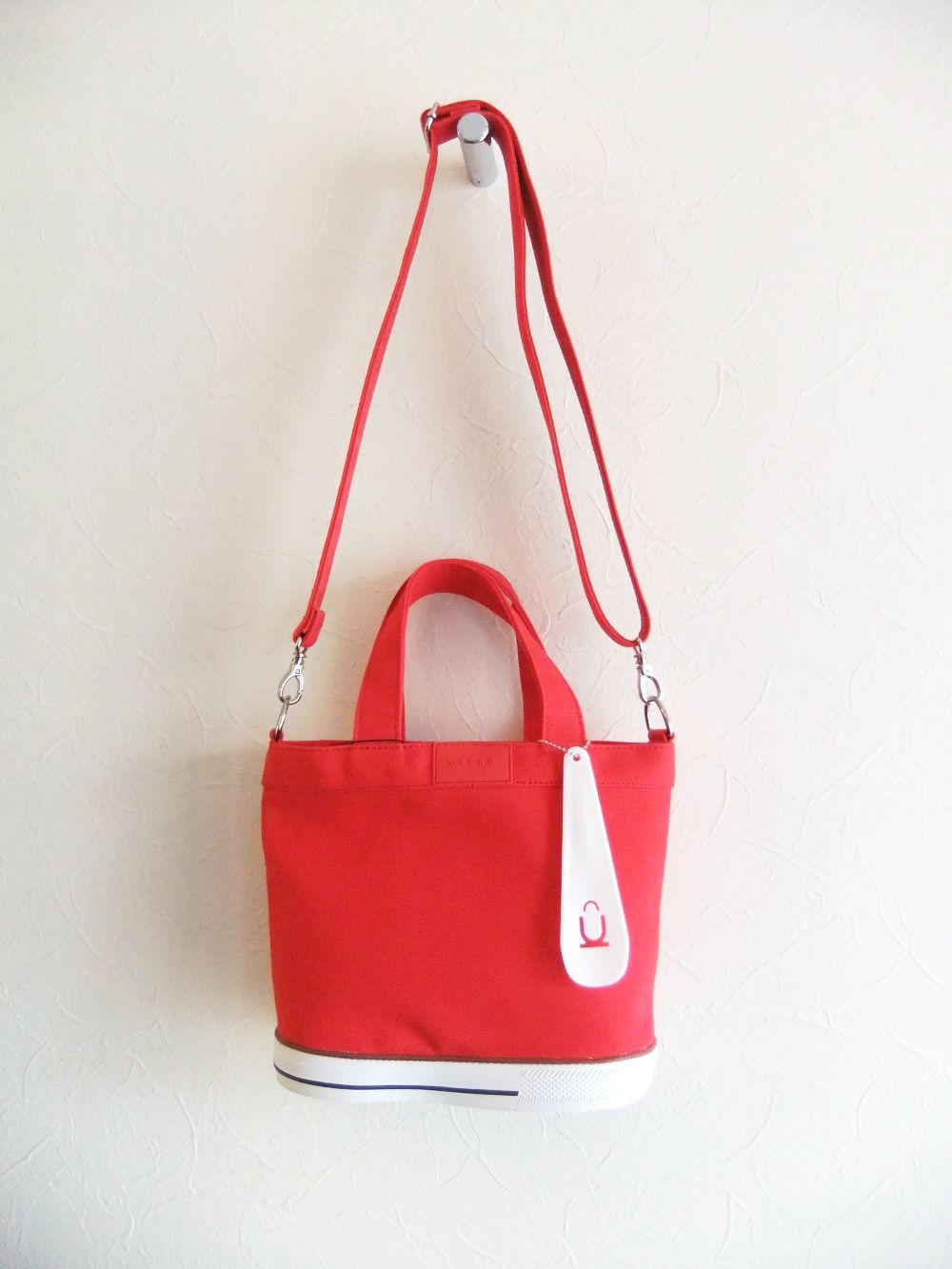 キャンバス トートバッグ   TYPE-C  (レッド)