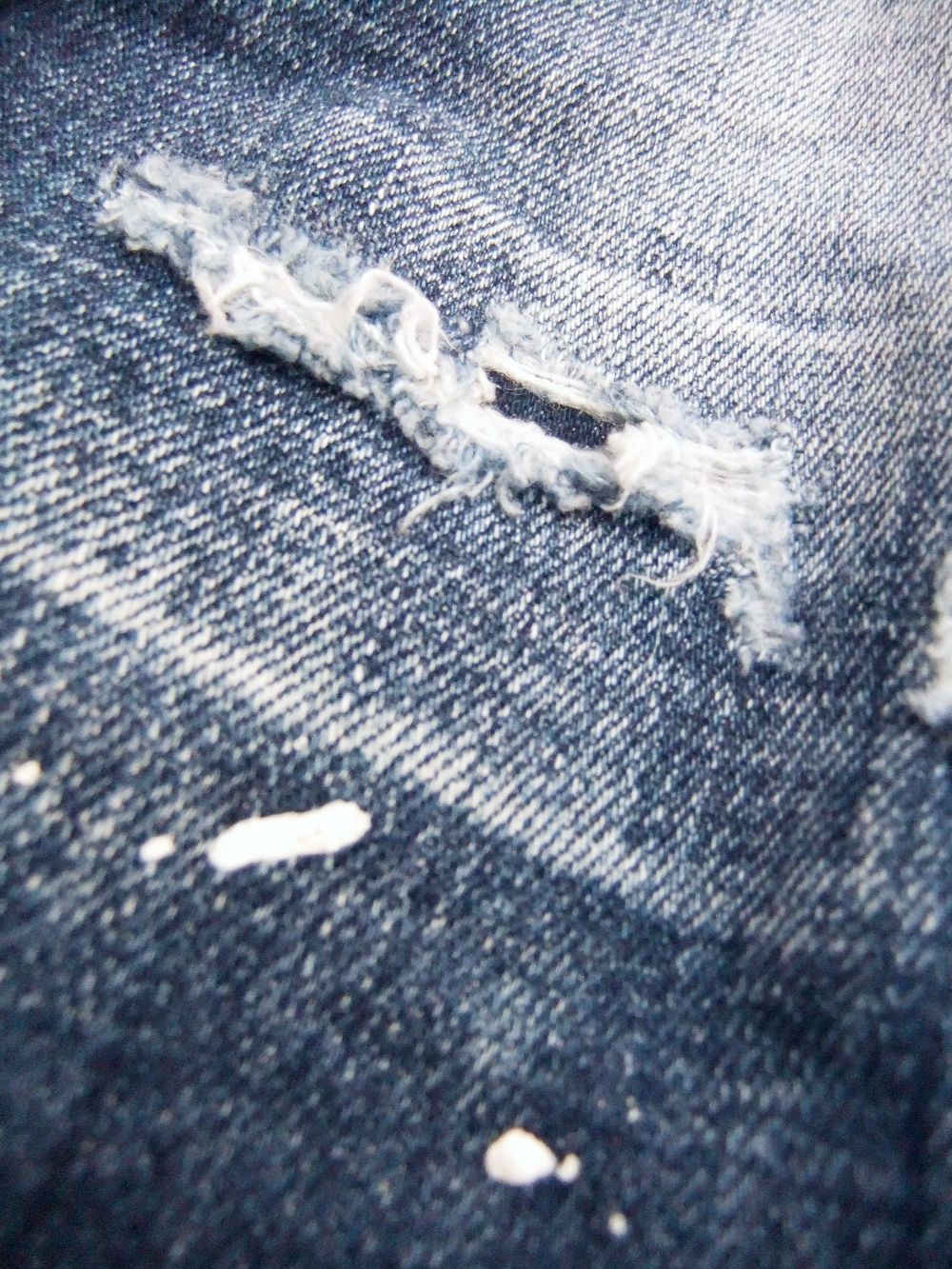 WASH DAN DENIM JACKET   ペイント デニムジャケット    S74AM1060