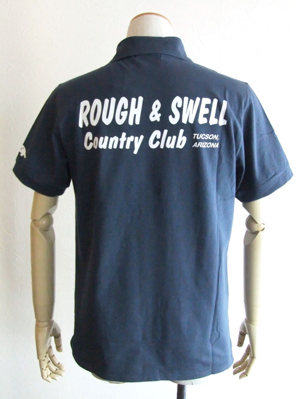 rough & swell - COUNTRY CLUB SKIPPER 半袖スキッパーポロ RSM