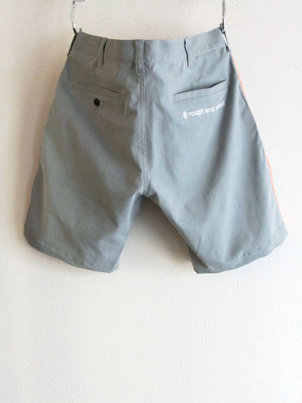 NEON LINE SHORTS ( グレー ) ストレッチツイル ハーフパンツ    RSM-22071