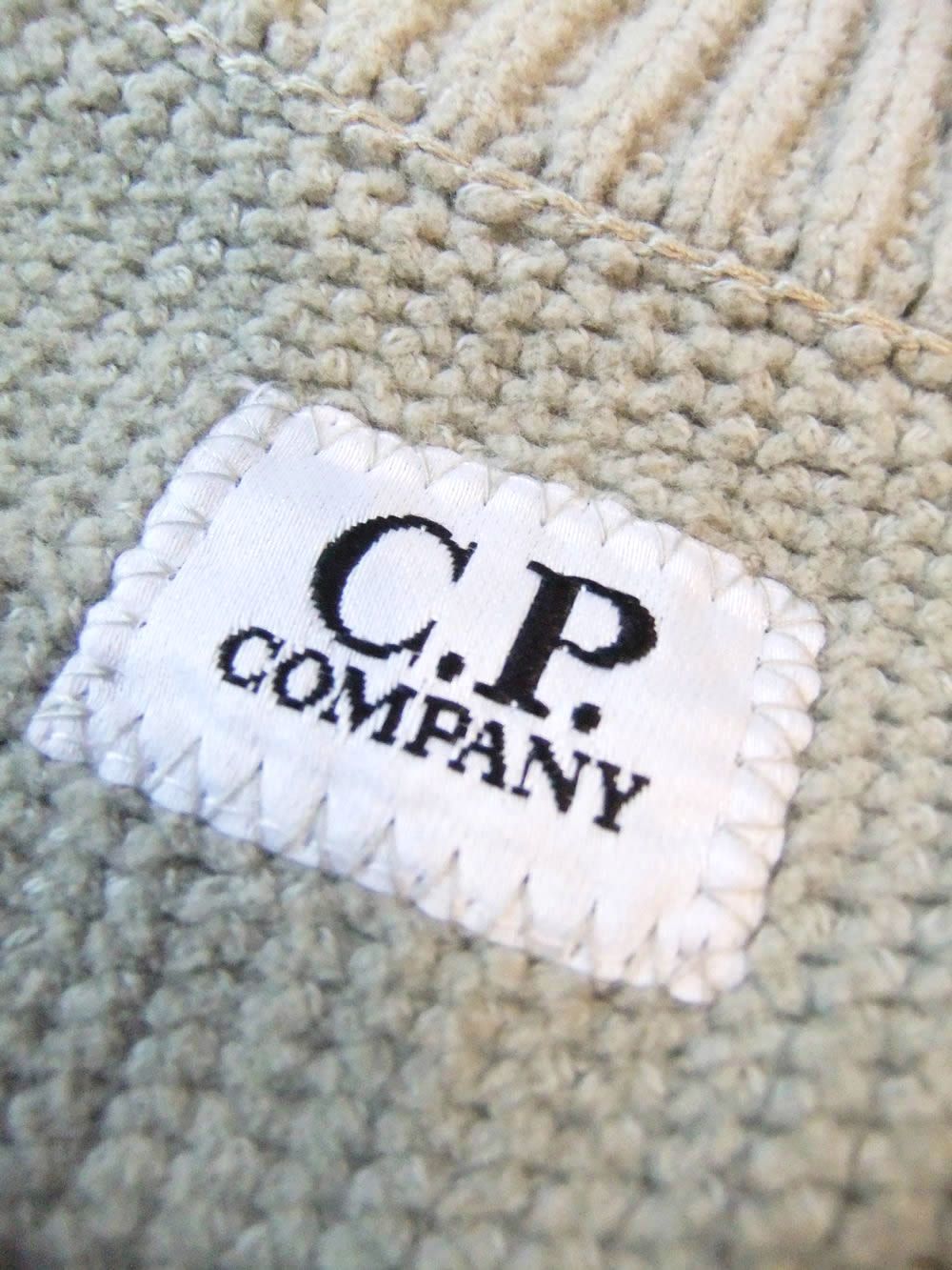 CHENILLE COTTON CREWNECK LENS SWEATER (グレー)   コットン クルーネックニット