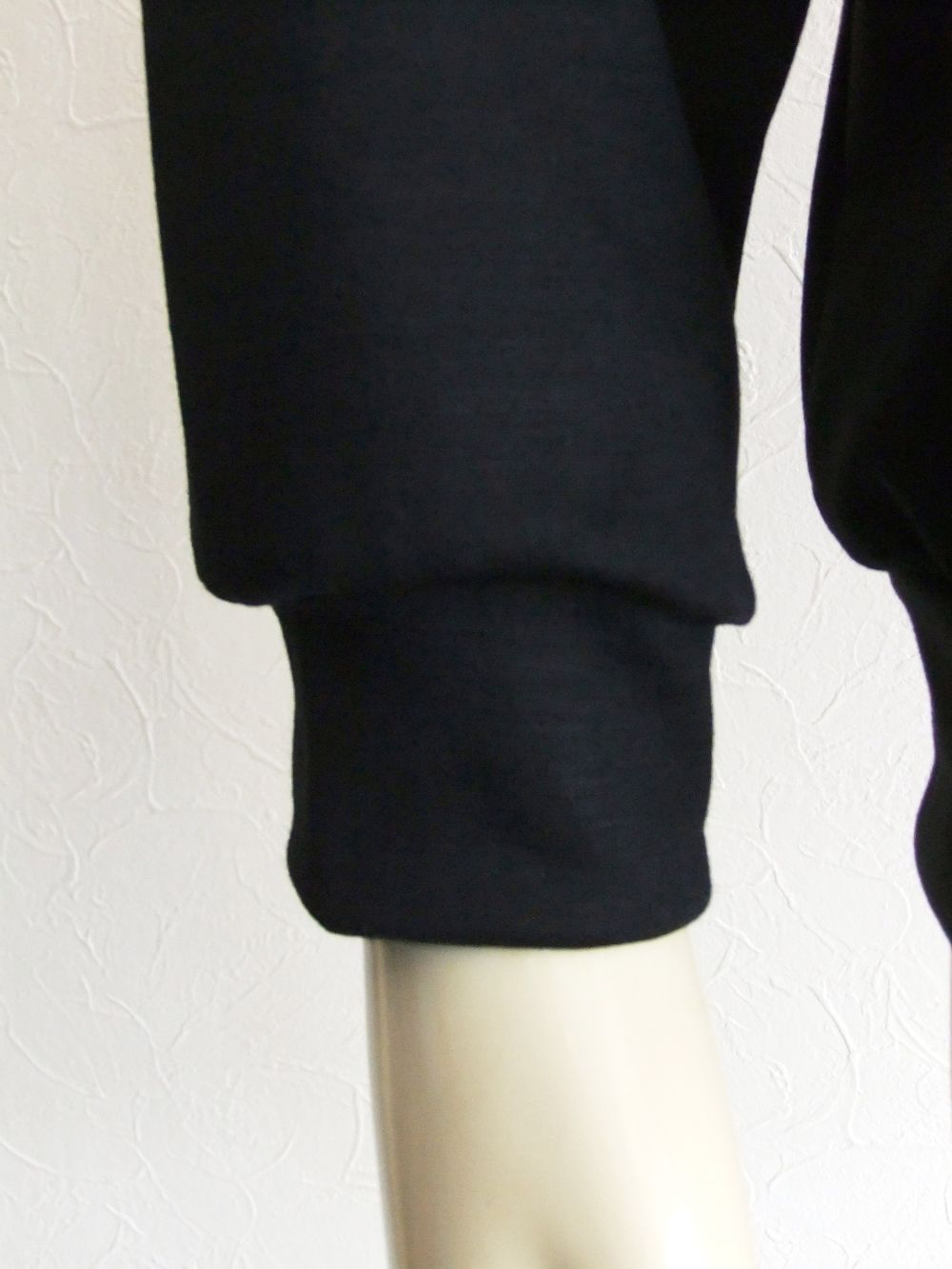 NEBBIOLO LUNGO 【REDA active】 R6461   (ブラック)  クルーネック長袖Tシャツ