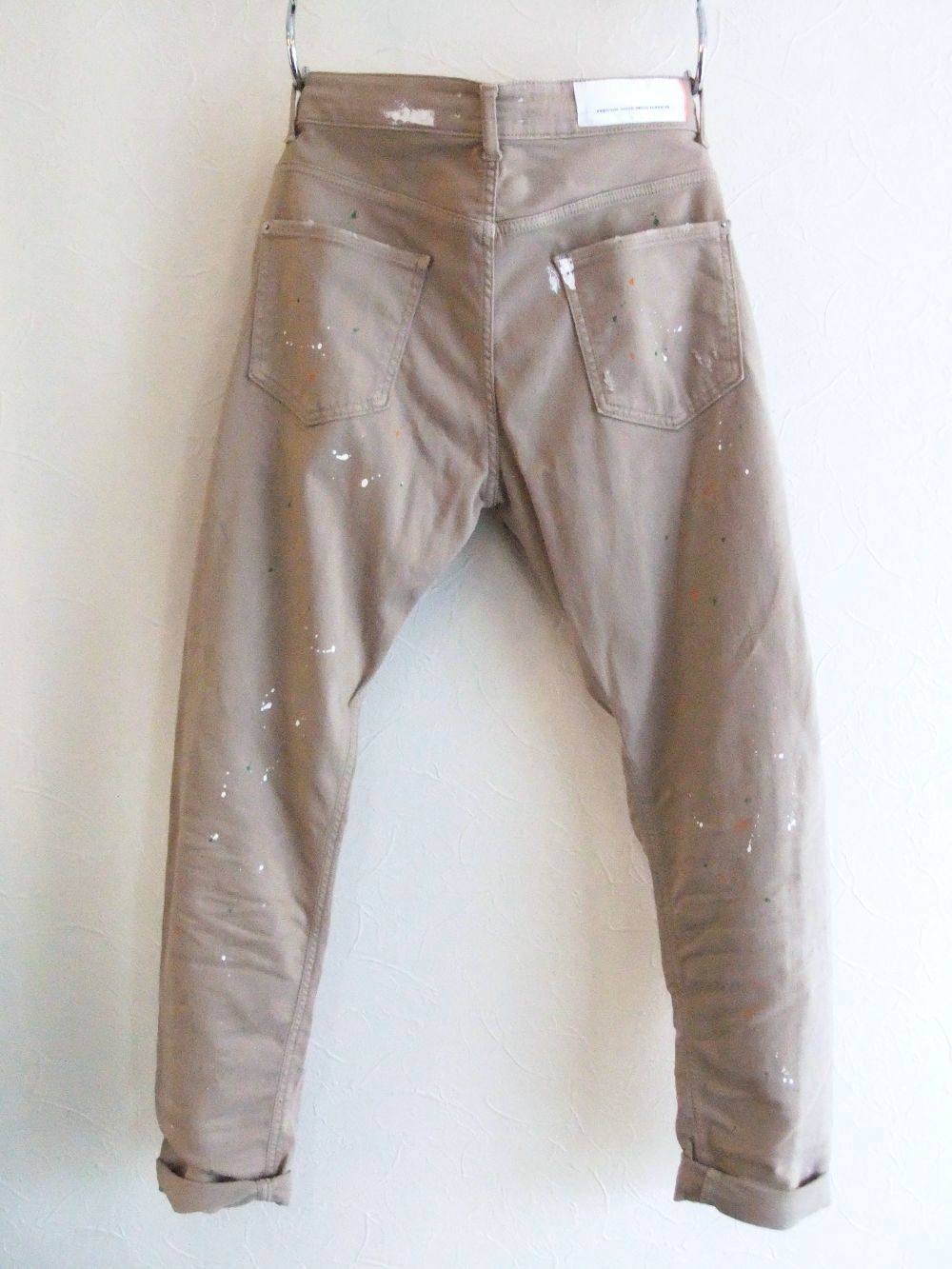BARRET   JERSEY EASY DENIM PANT ジャージー デニムパンツ (ベージュ)