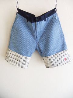 SASHICO SHORTS  (TYPE A)  刺し子織り ハーフパンツ   RSM-23071