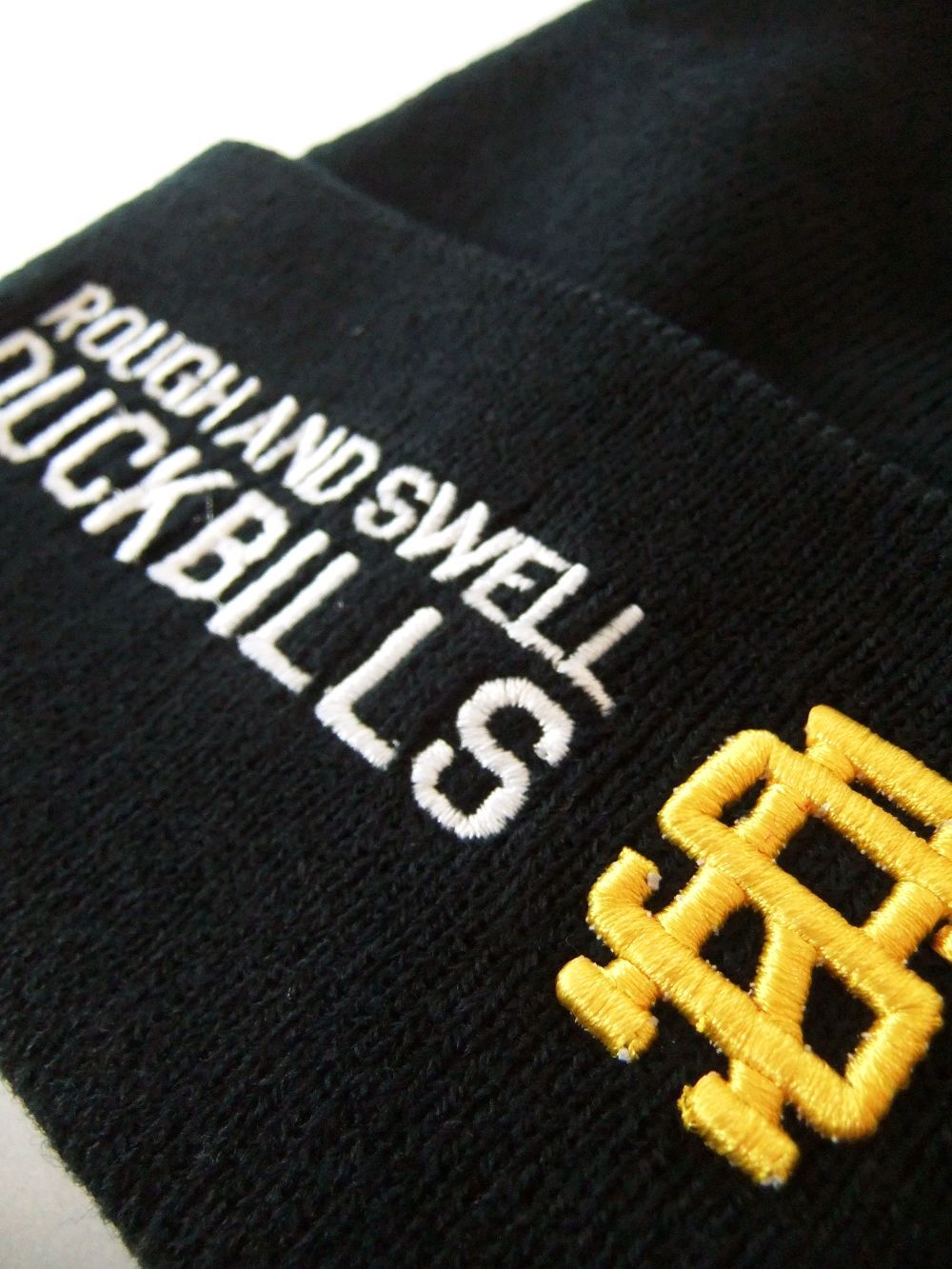 COLLEGE BEANIE   ロゴニットキャップ  ( ブラック )   RSA-24205