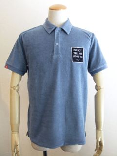 MALIBU POLO   パイル ポロ ( ブルーグレー )