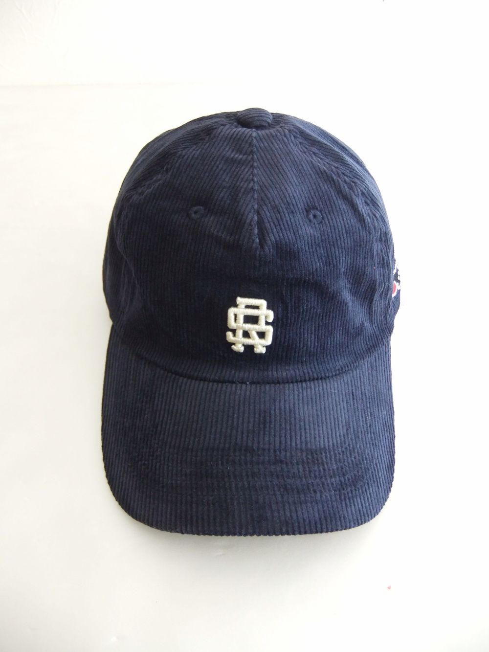 DE NIRO CAP  ( ネイビー ) ロゴ入りキャップ RSA-21202