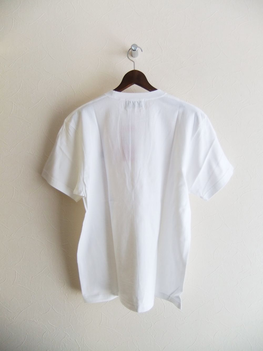 【MICALLE MICALLE Account】 HOMMAGE  HEART FACE T-SHIRT  (ホワイト)   ロゴ T-SHIRT   MAB107TCA