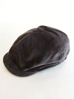 HATTITUDE NEWSBOY CAP  (ブラウン) コーデュロイ ハンチング