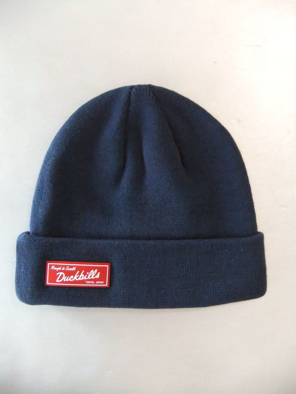 DUCKBILLS BEANIE   ロゴニットキャップ  ( ネイビー )   RSA-25207