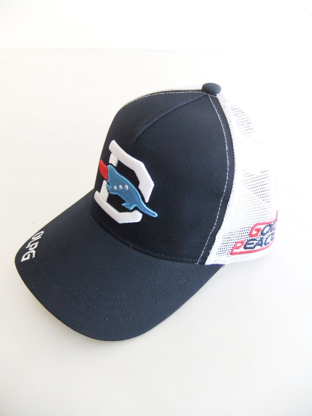 BIG D MESH CAP (ネイビー) ロゴ入りキャップ RSA-23006