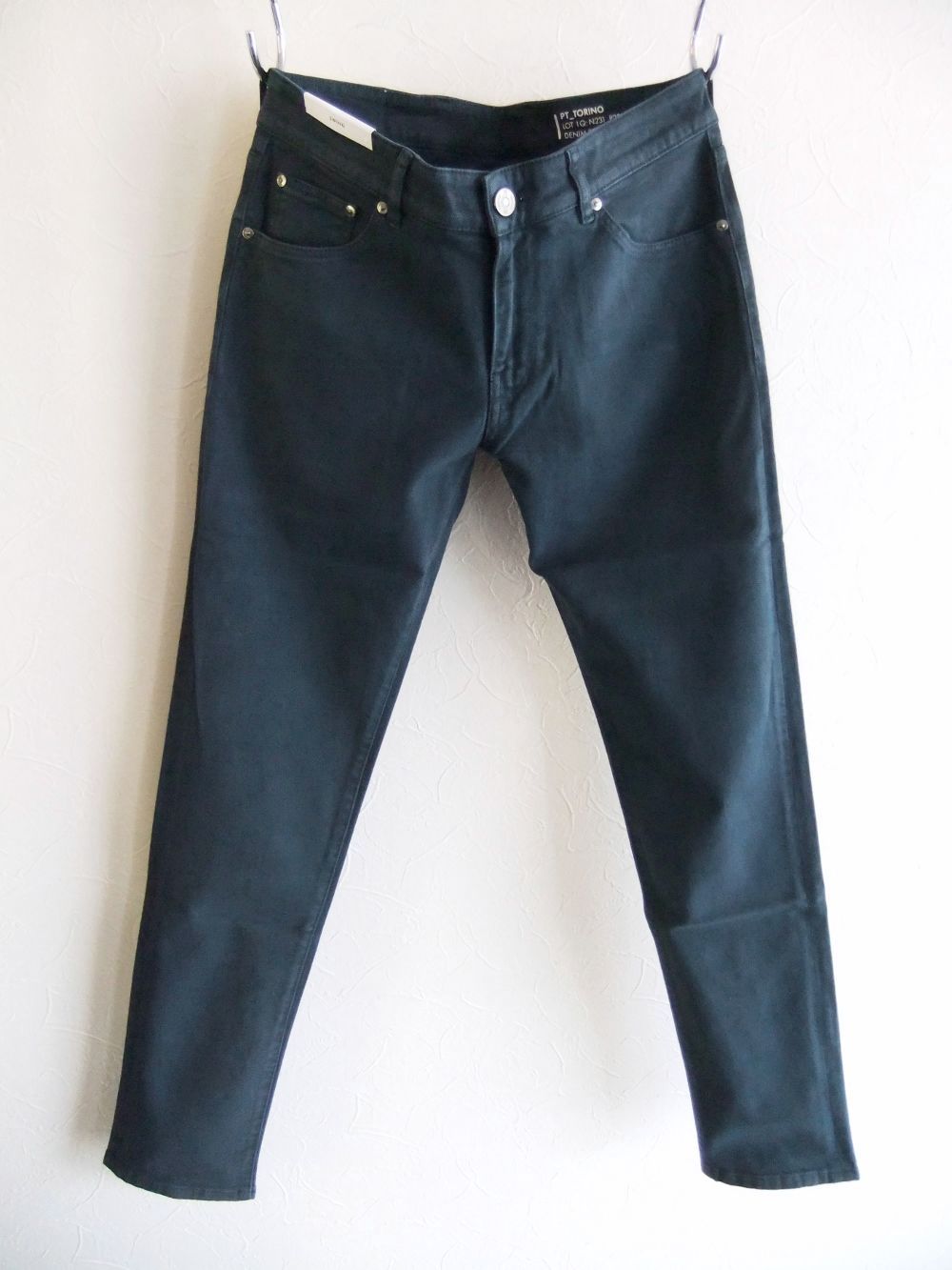 PT01 - PT TORINO DENIM (ネイビー) SWING ストレッチ スリム デニム