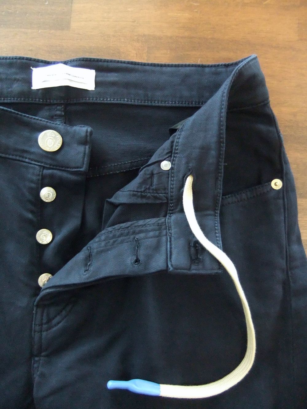 ジャジーデニム ハーフパンツ  BARRET   JERSEY EASY DENIM HALF PANT