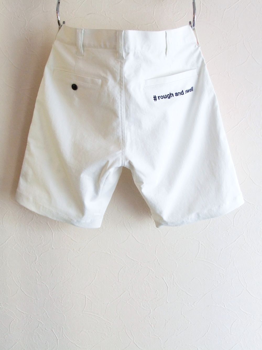 NEON LINE SHORTS ( ホワイト ) ストレッチツイル ハーフパンツ    RSM-22071