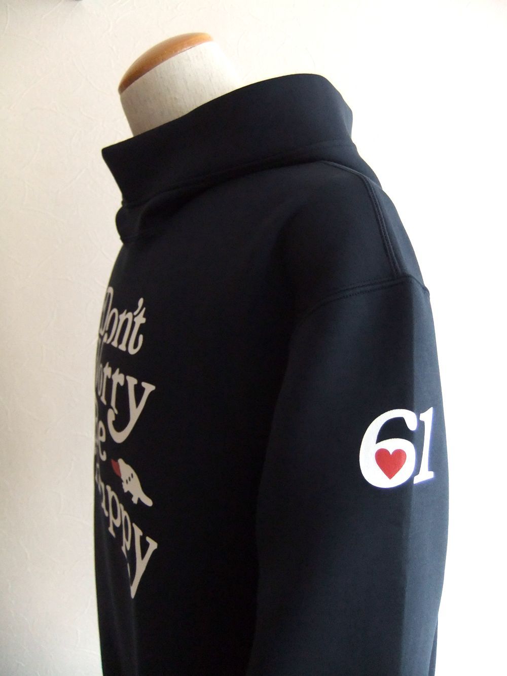 DON’T WORRY HOODIE  (ネイビー) ロゴ フーディ   RSM-25208