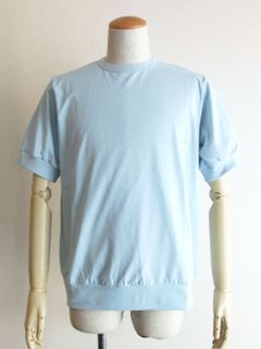 クルーネック 半袖Tシャツ  NEBBIOLO  (ブルー)