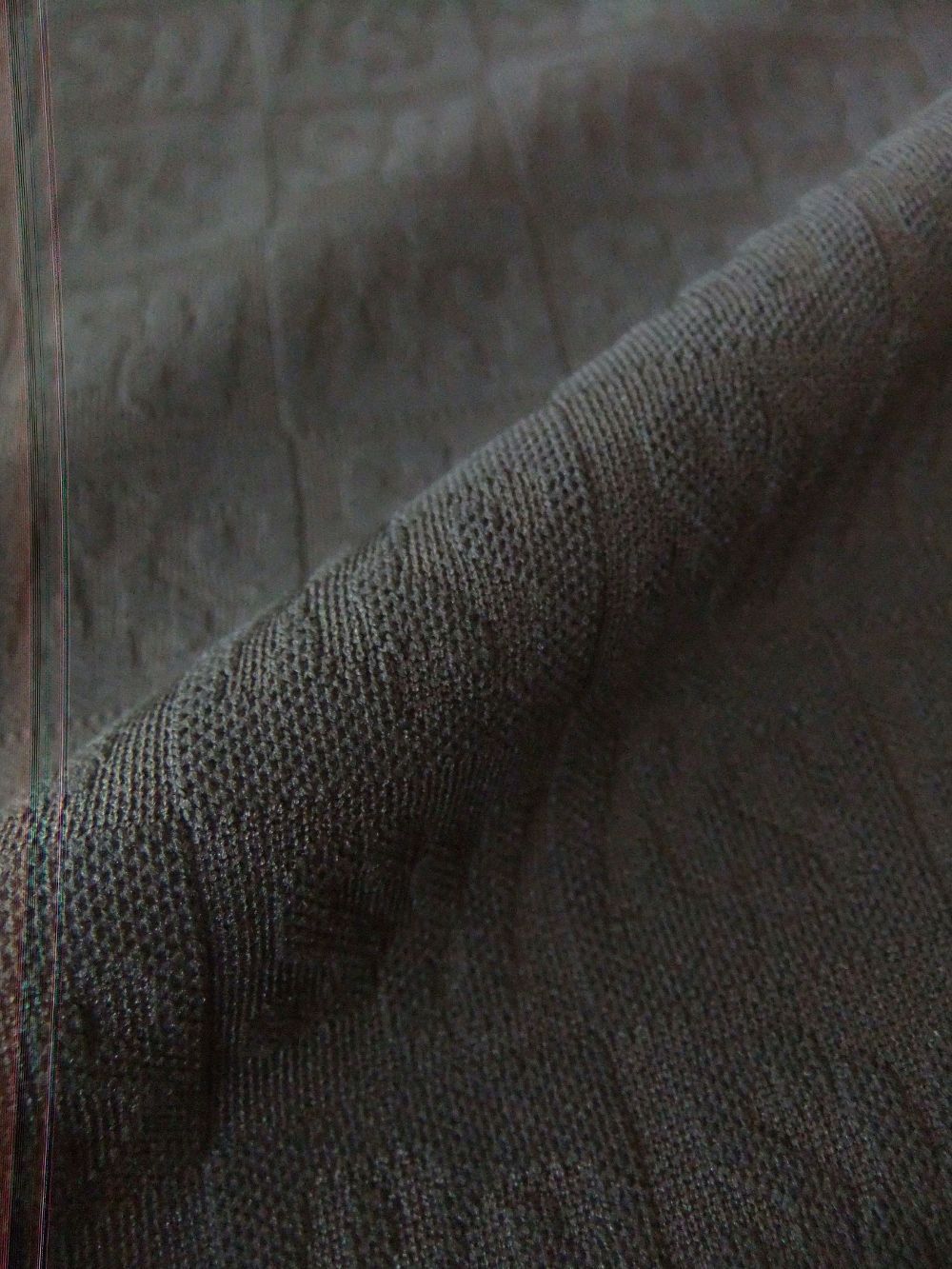 RS JACQUARD POLO   (チャコール) 半袖ポロ  RSM-25012
